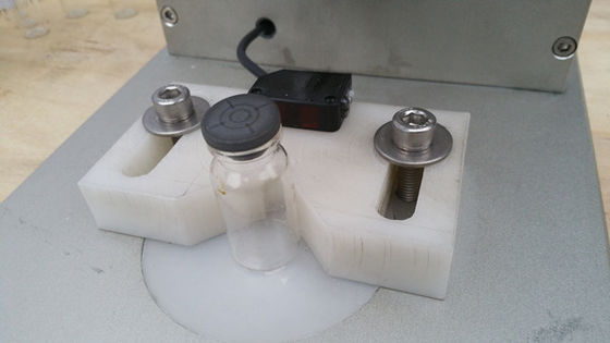 Tappatrice automatica Vial Crimper dei semi di plastica da tavolo della bottiglia