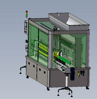 AC220V ha automatizzato l'imbottigliatrice con alta precisione per sciampo